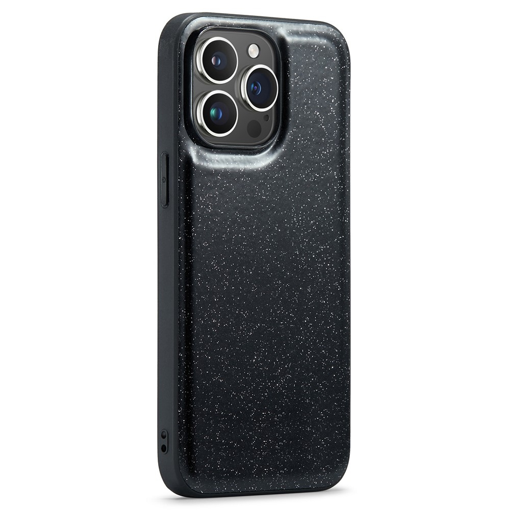 DG.MING iPhone 15 Pro Skal Läder Glitter