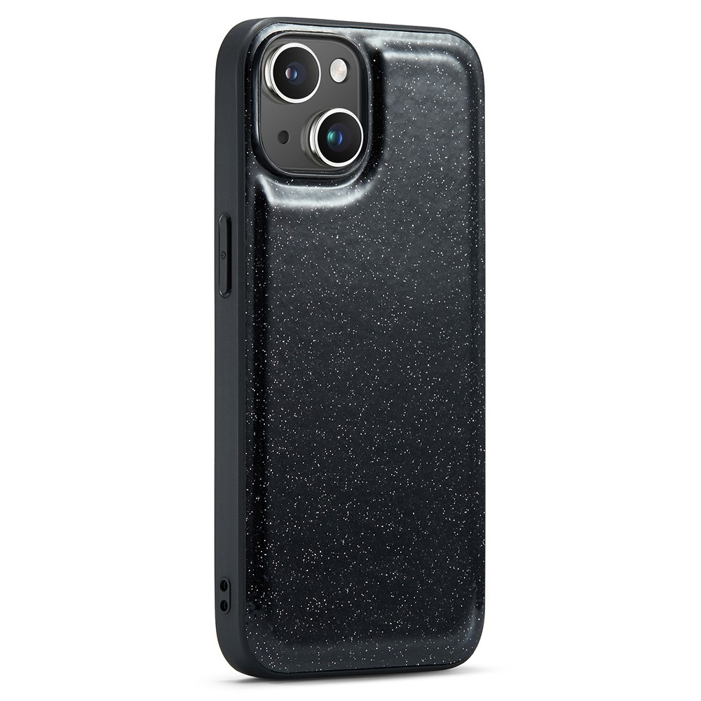 DG.MING iPhone 15 Skal Läder Glitter