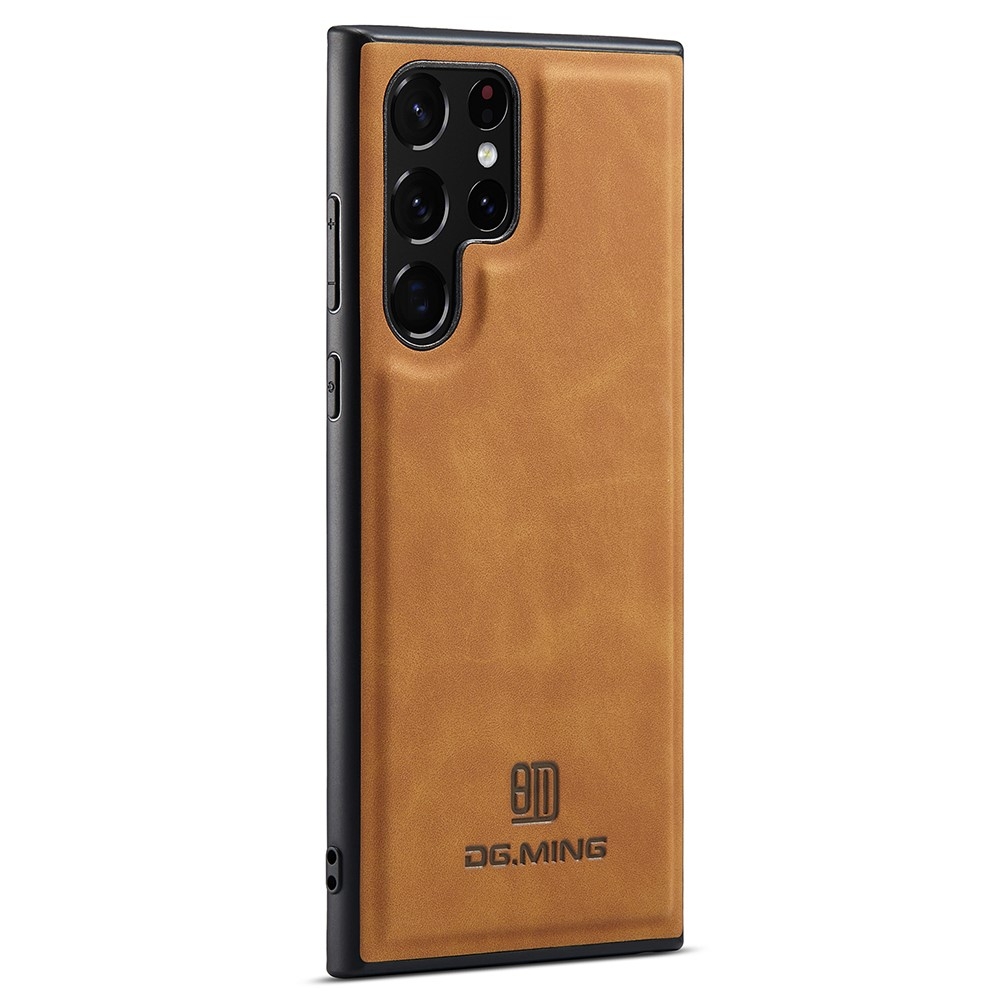 DG.MING Samsung Galaxy S23 Ultra Skal Läderbelagt