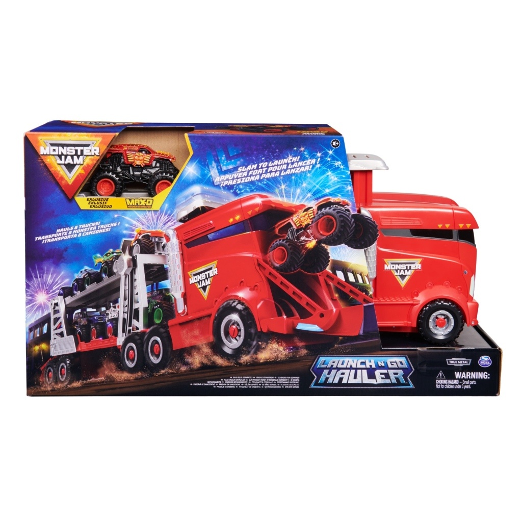 Monster Jam Transporter + Monstertruck