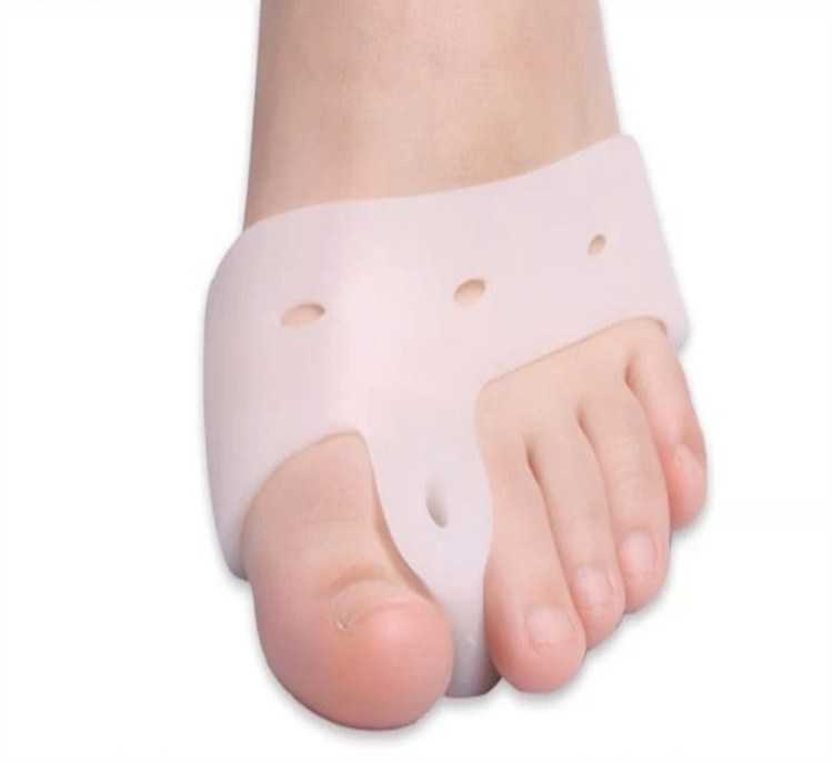 2-Pack - Hallux Valgus Skydd - Mjuk Förfot