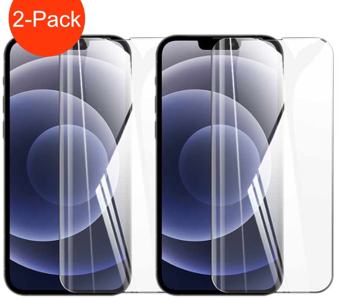 2-Pack - iPhone 13 Pro Max Hög Kvalitets Heltäckande Härdat Glas Skärmskydd