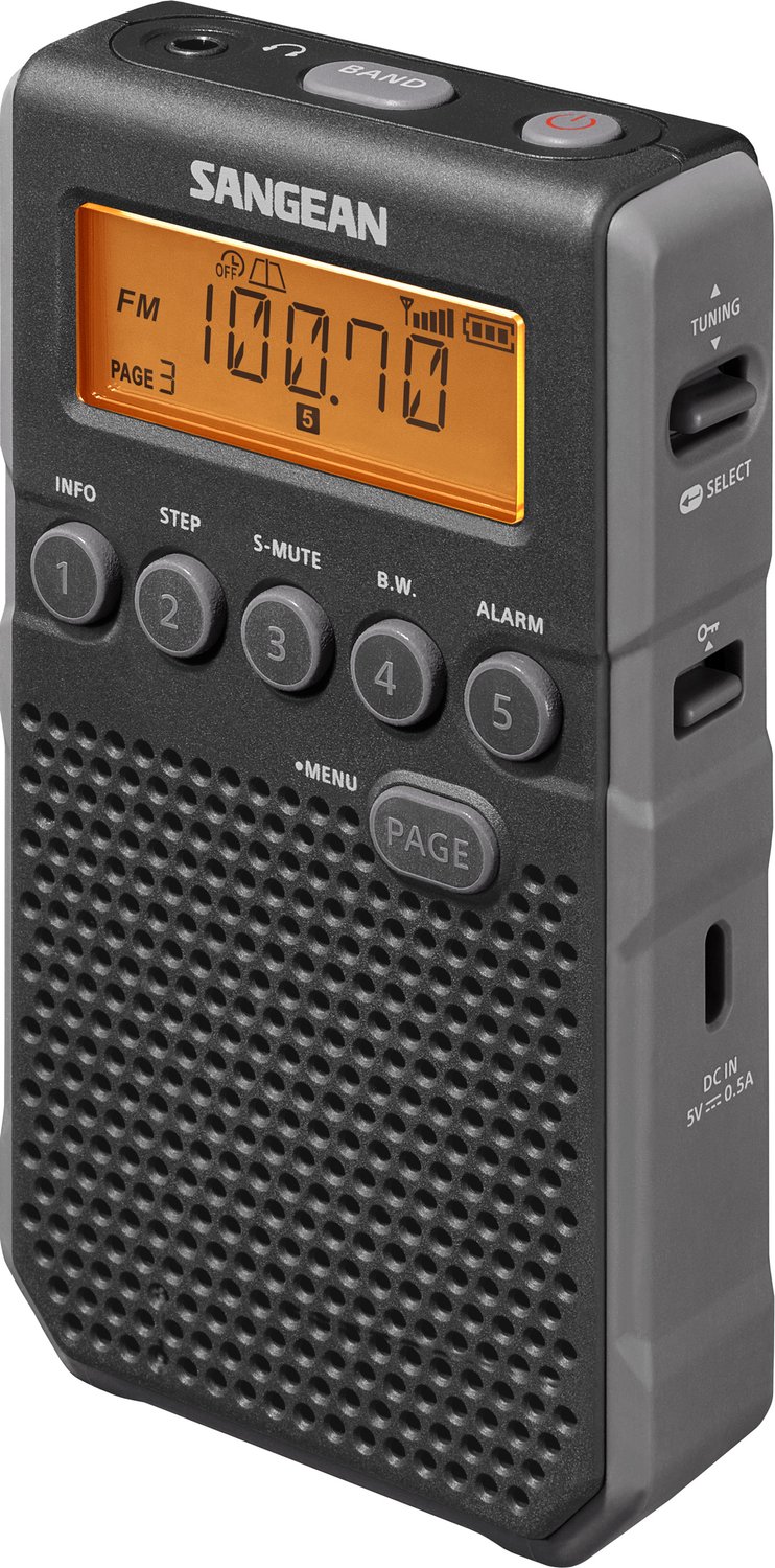 Sangean Fickradio SV snabbval