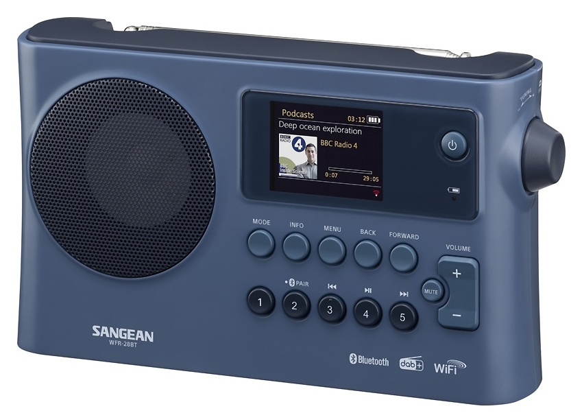 Sangean portabel WiFi Bluetoot