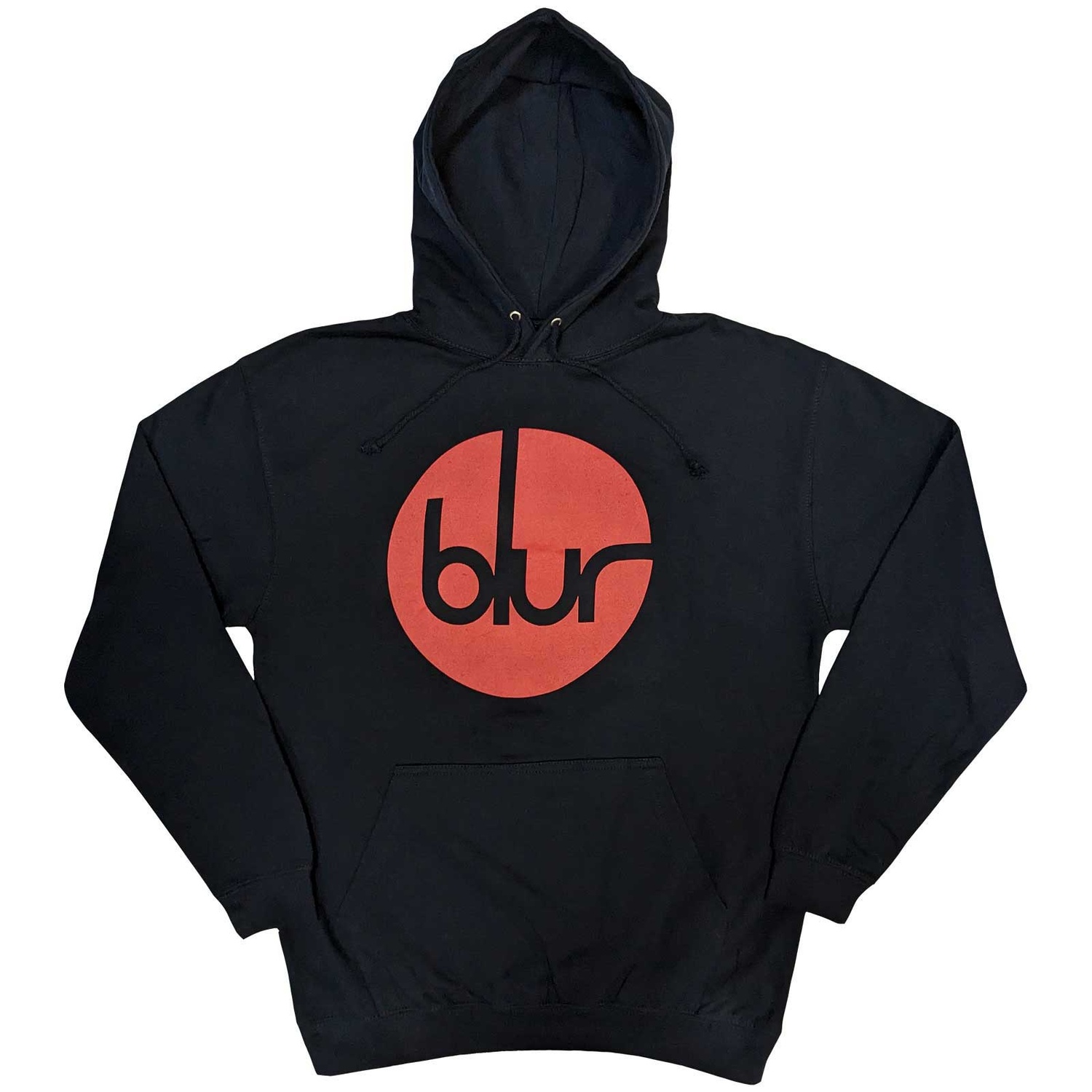 Blur Unisex Pullover Hoodie: Circle Logo (Large)