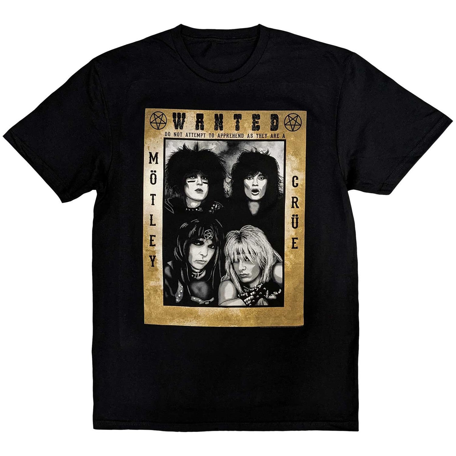 Motley Crue Unisex T-Shirt: Buffalo (Medium)