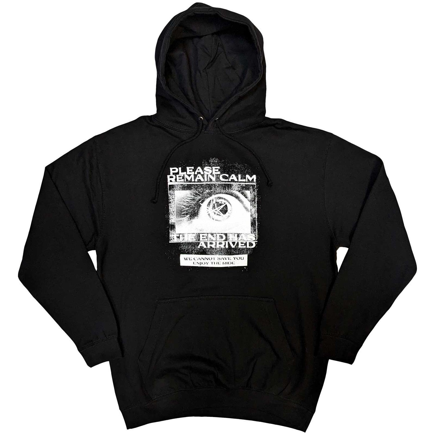 Bring Me The Horizon Unisex Pullover Hoodie: Remain Calm FP (Medium)