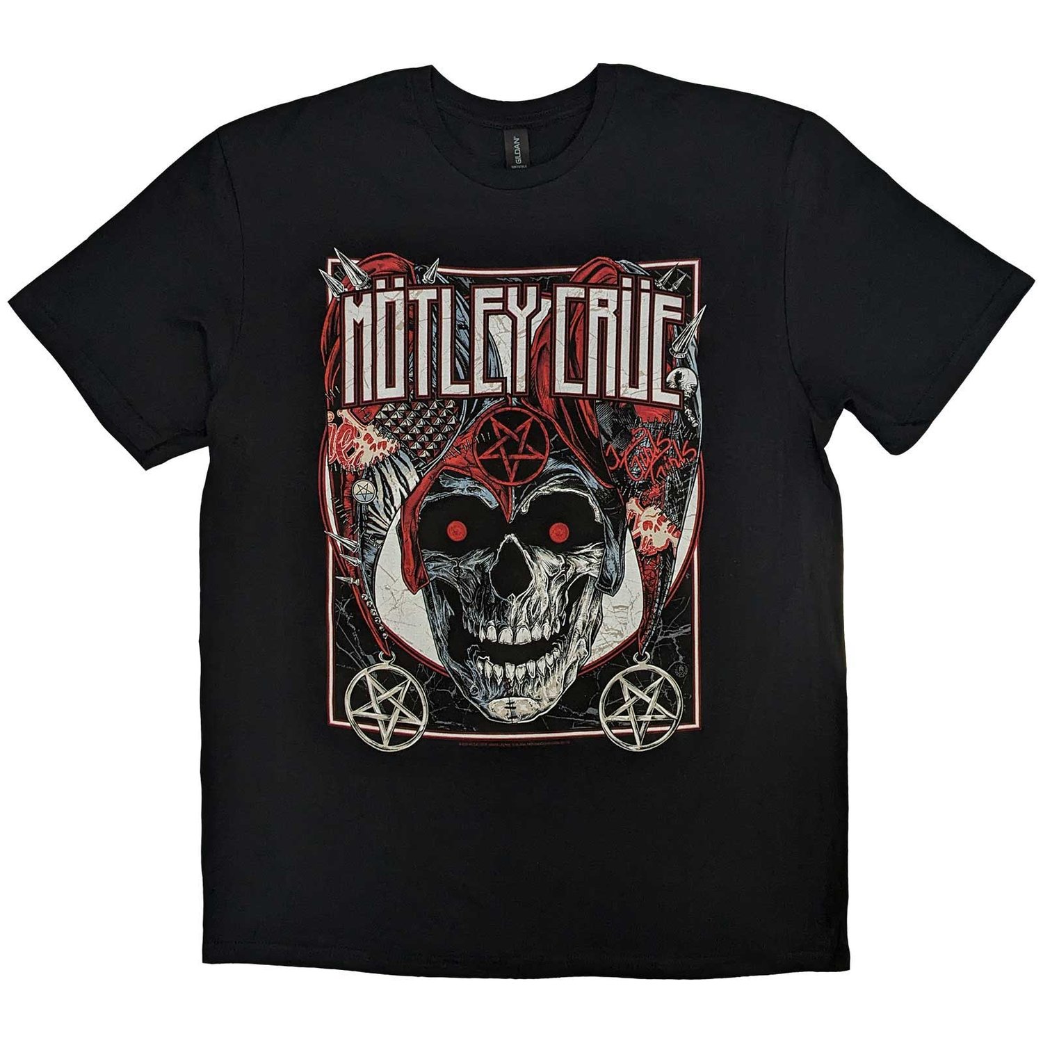 Motley Crue Unisex T-Shirt: Vegas (Small)