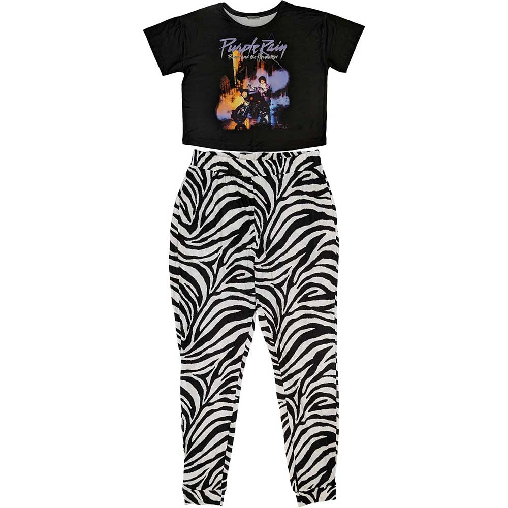 Prince Ladies Pyjamas: Purple Rain (Small)