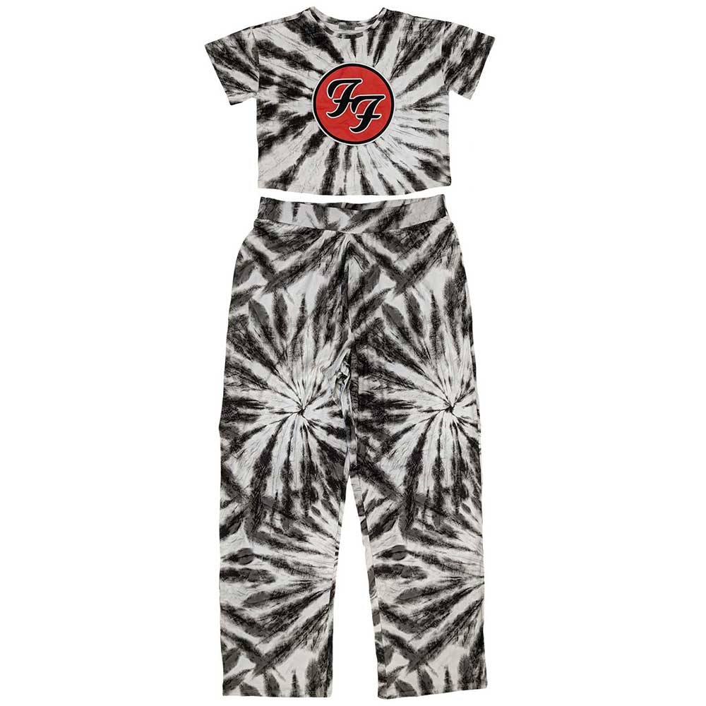 Foo Fighters Ladies Pyjamas: FF Logo (Small)