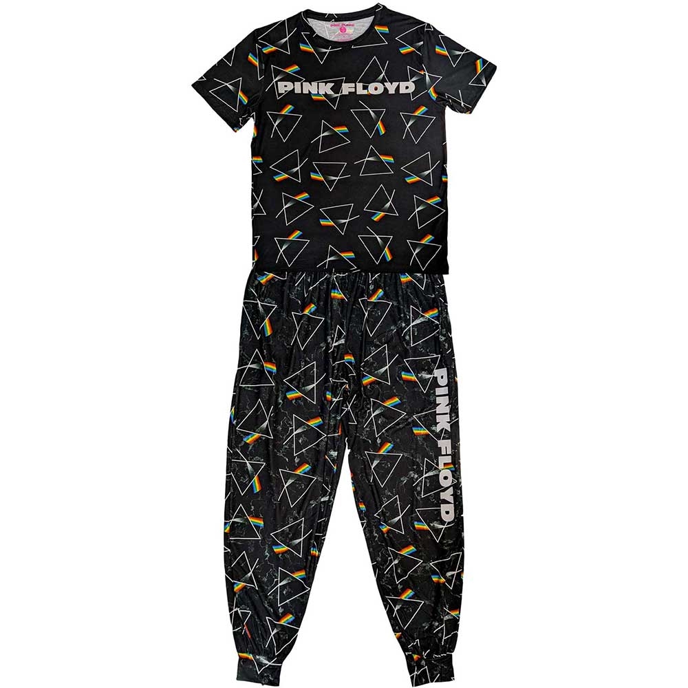 Pink Floyd Unisex Pyjamas: Prism Repeat (XX-Large)