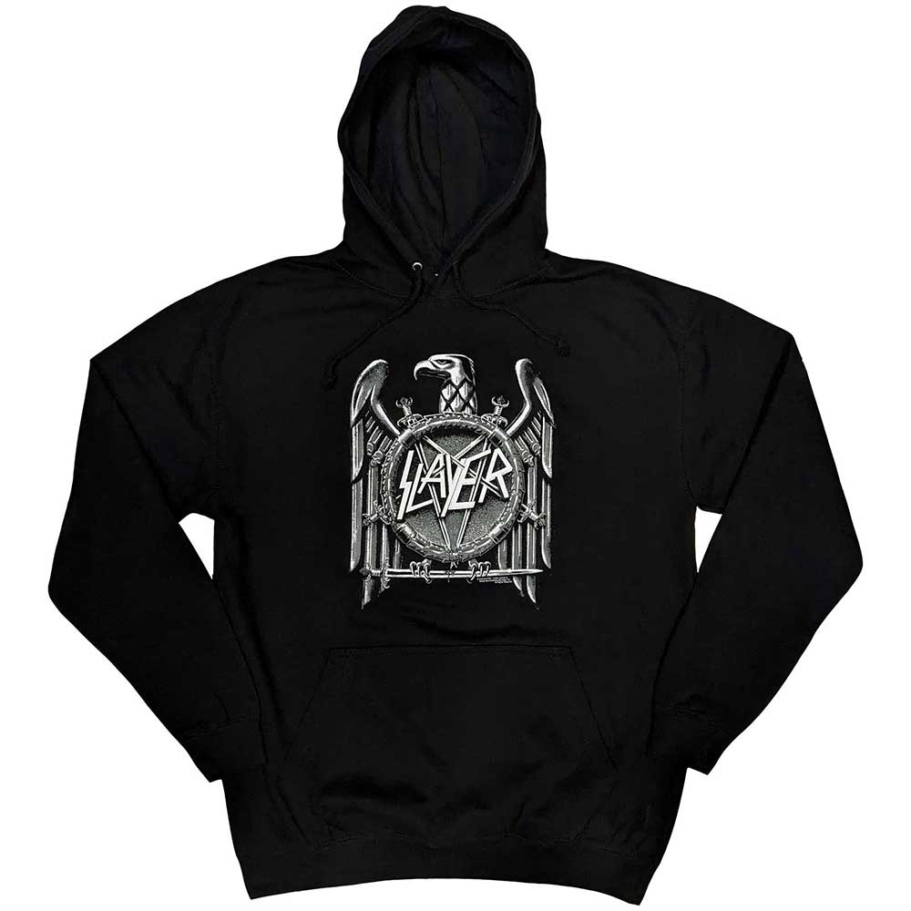 Slayer Unisex Pullover Hoodie: High Contrast Eagle (Small)