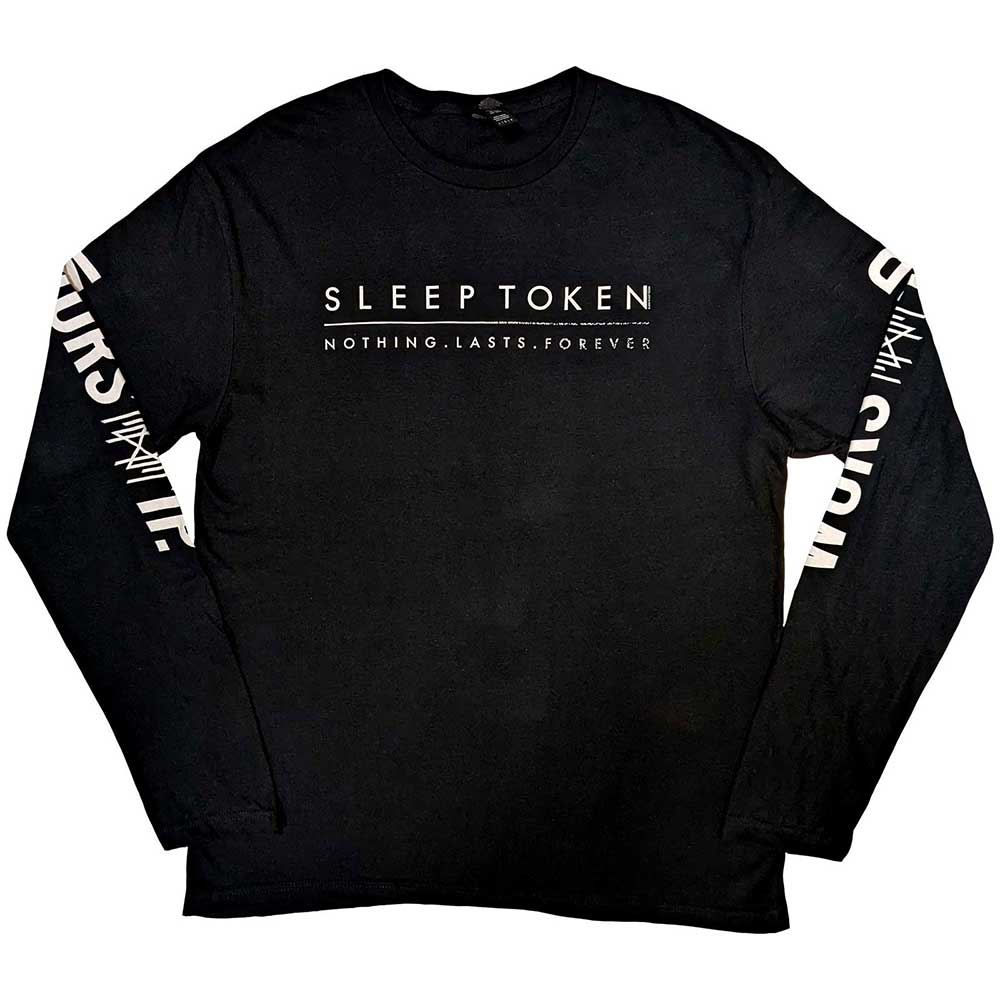 Sleep Token Unisex Long Sleeve T-Shirt: Worship (Sleeve Print) (X-Large)