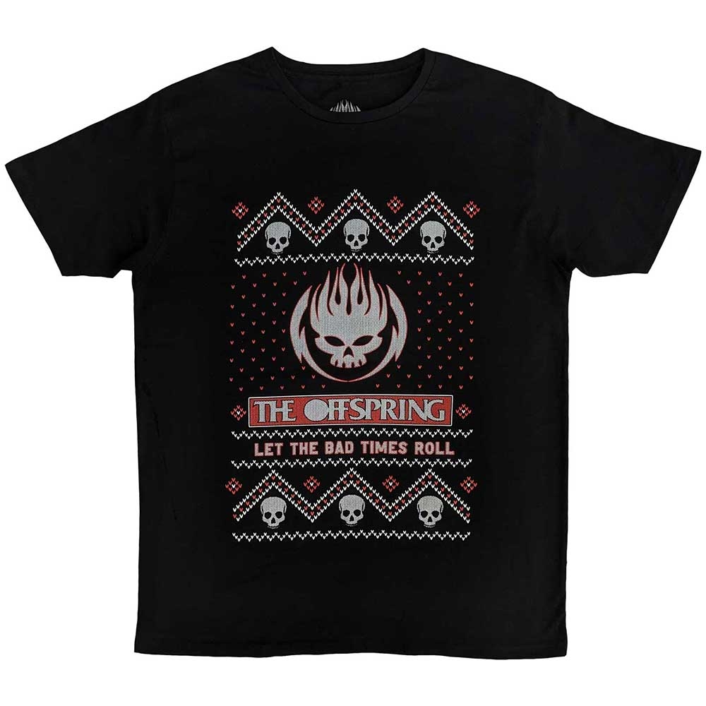 The Offspring Unisex T-Shirt: Christmas Bad Times (Medium)