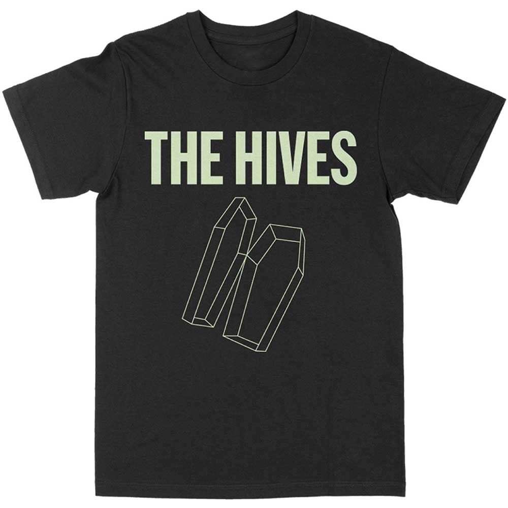 The Hives Unisex T-Shirt: Glow-in-the-Dark Coffin (X-Large)