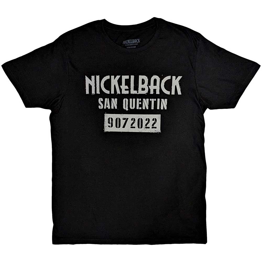 Nickelback Unisex T-Shirt: San Quentin (Medium)