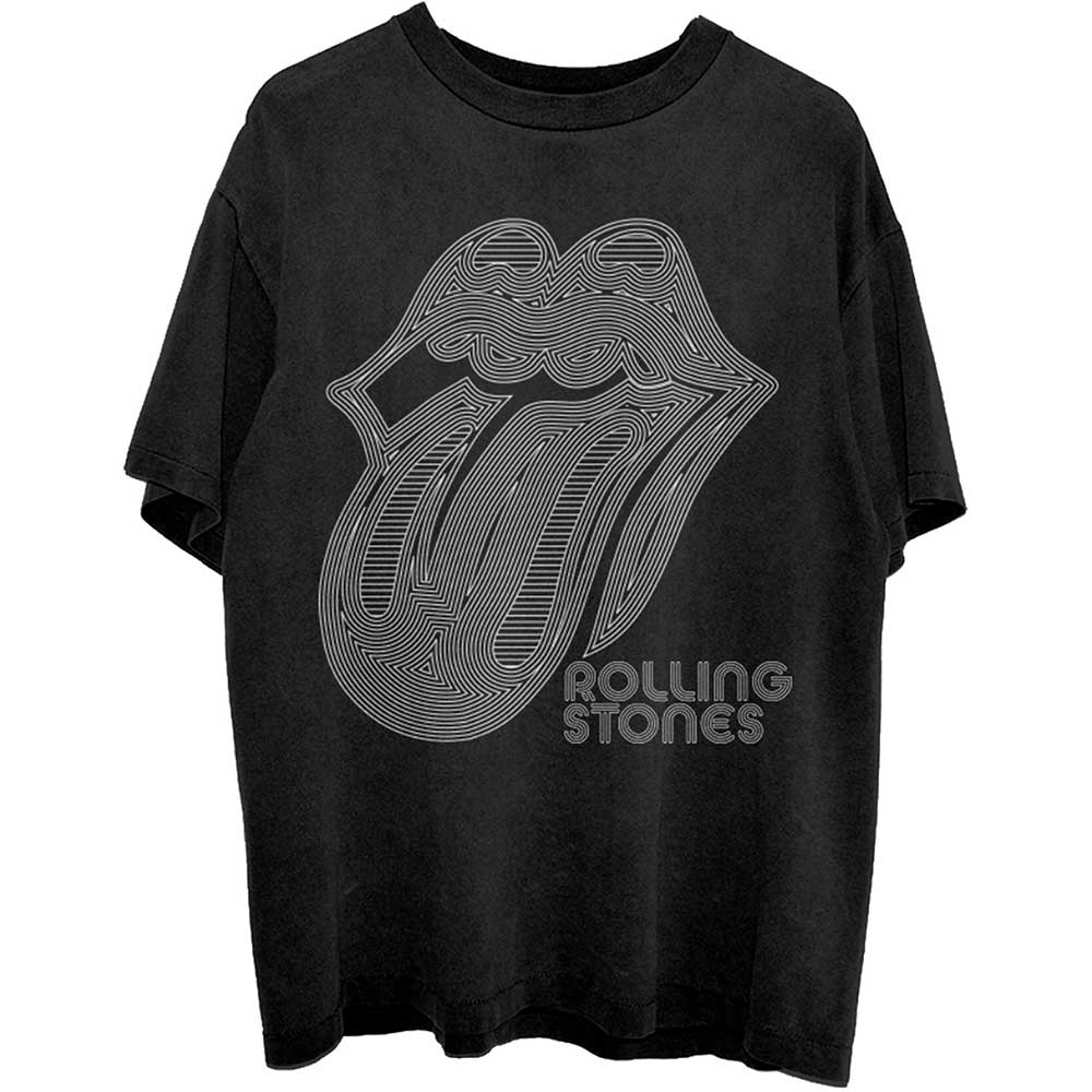 The Rolling Stones Unisex T-Shirt: Holographic Tongue (XX-Large)