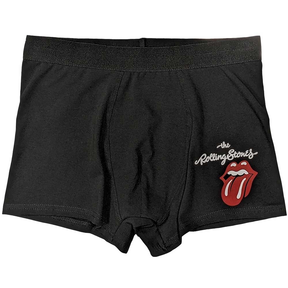 The Rolling Stones Unisex Boxers: Classic Tongue (Small)