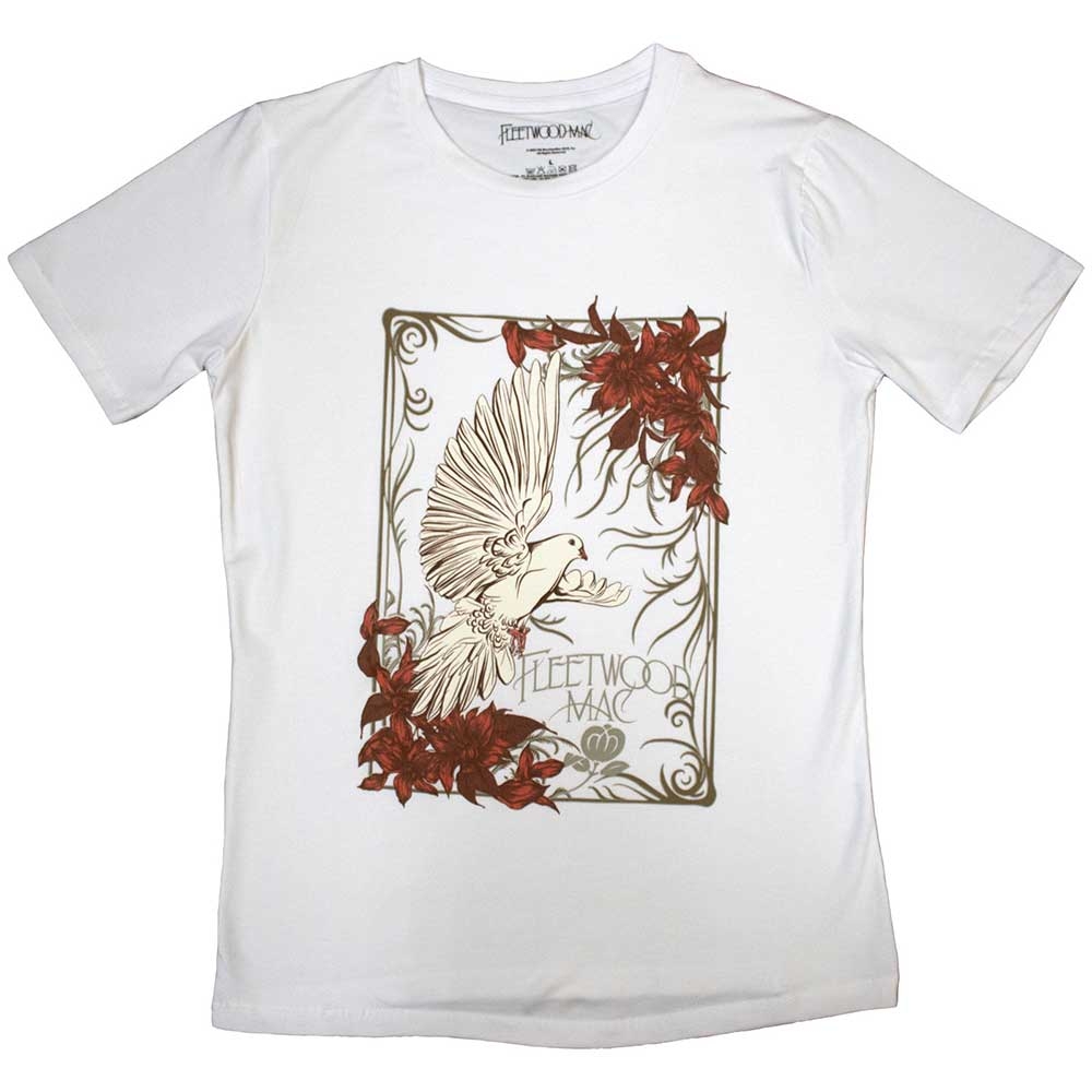 Fleetwood Mac Ladies T-Shirt: Dove (X-Large)