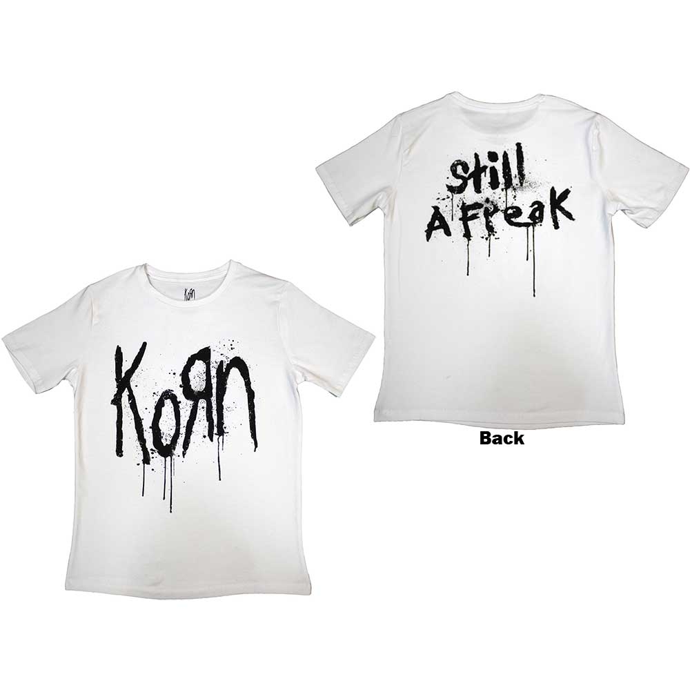 Korn Ladies T-Shirt: Still A Freak (Back Print) (X-Large)