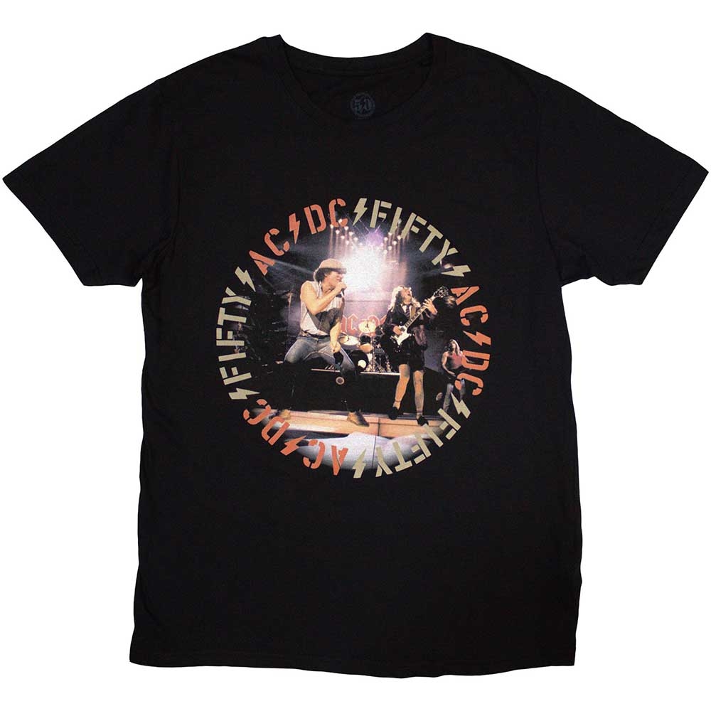 AC/DC Unisex T-Shirt: Live! (Small)