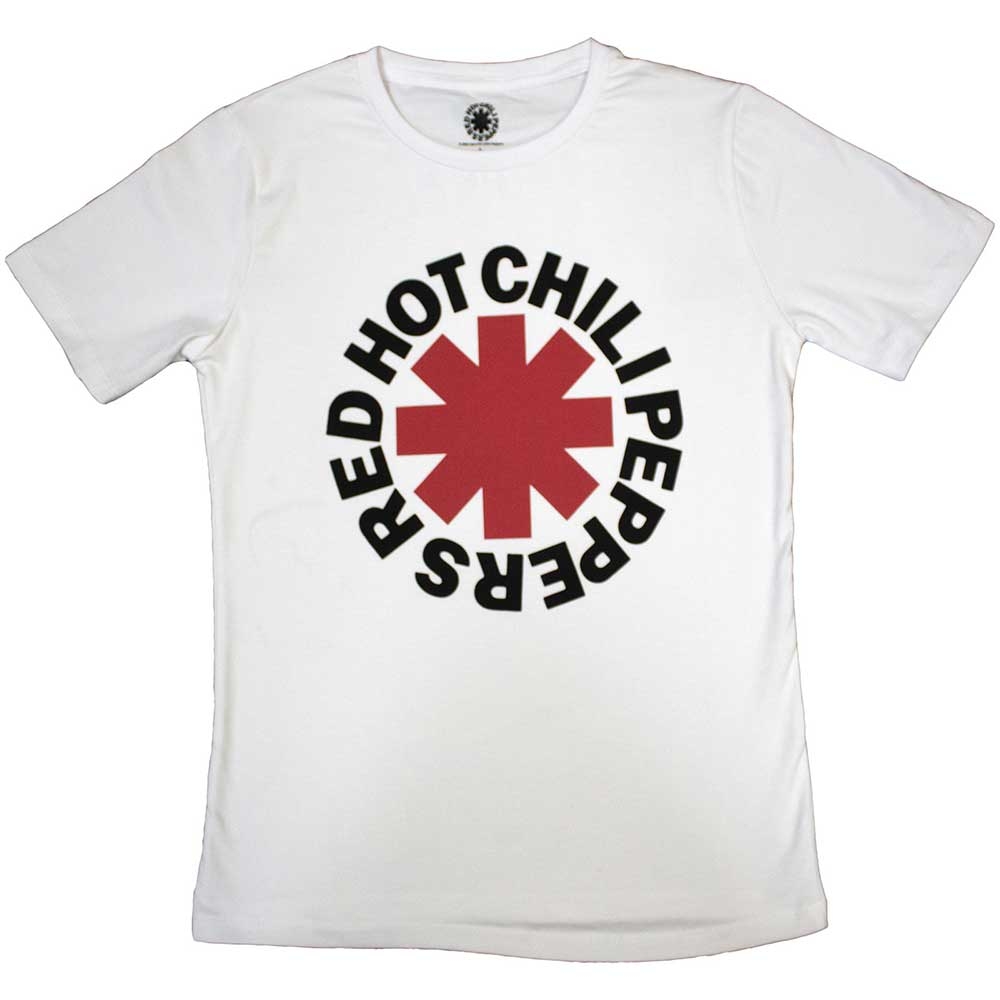 Red Hot Chili Peppers Ladies T-Shirt: Classic Asterisk (Medium)