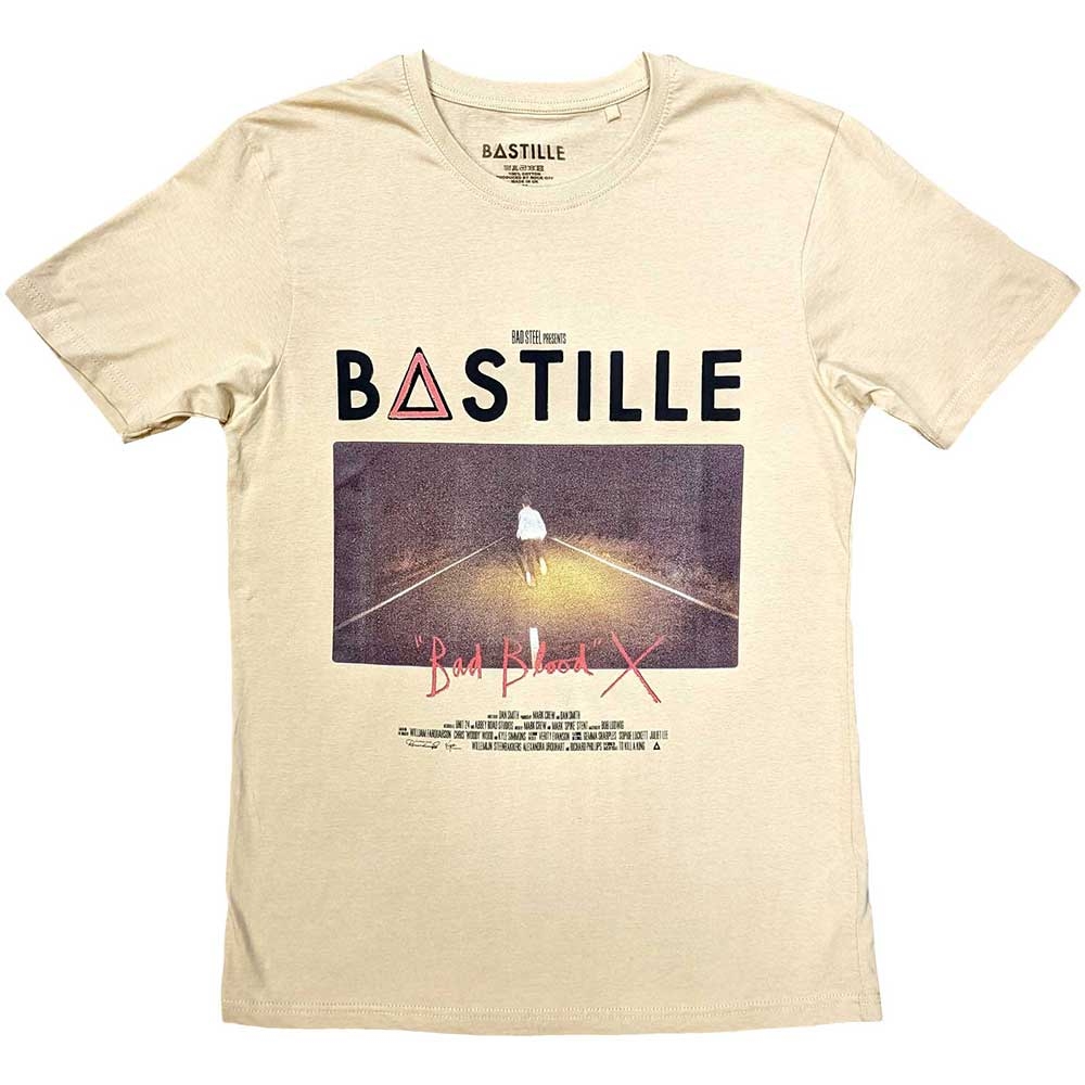 Bastille Unisex T-Shirt: Bad Blood (X-Large)