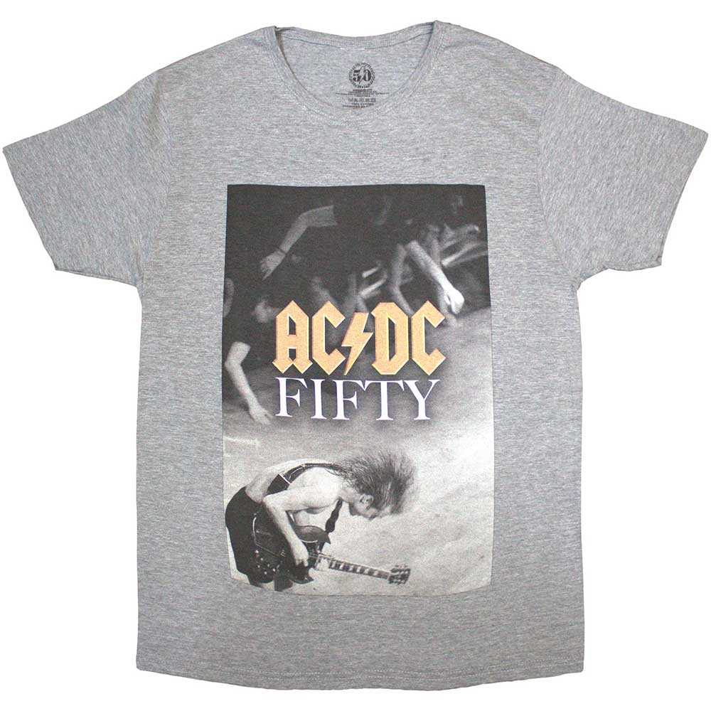 AC/DC Unisex T-Shirt: Angus Stage (Large)
