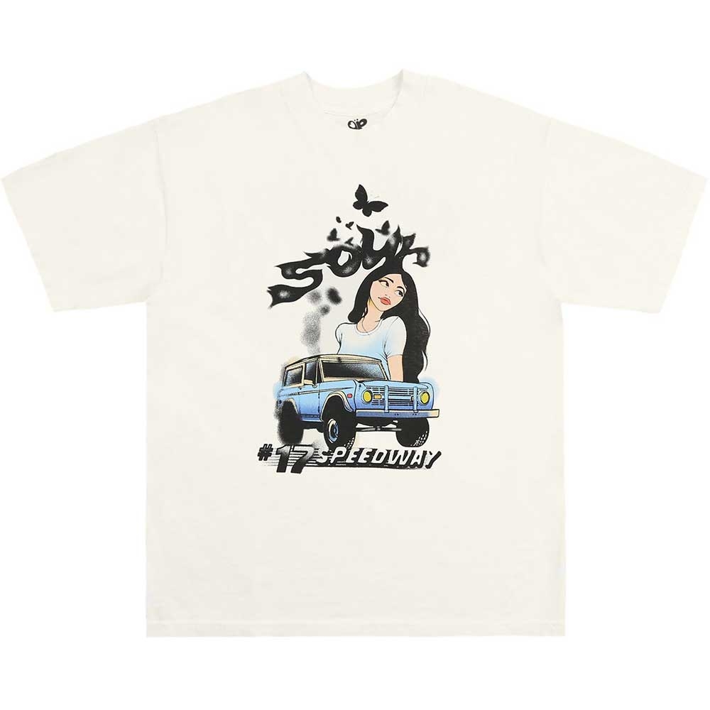 Olivia Rodrigo Unisex T-Shirt: Sour Airbrush (Medium)