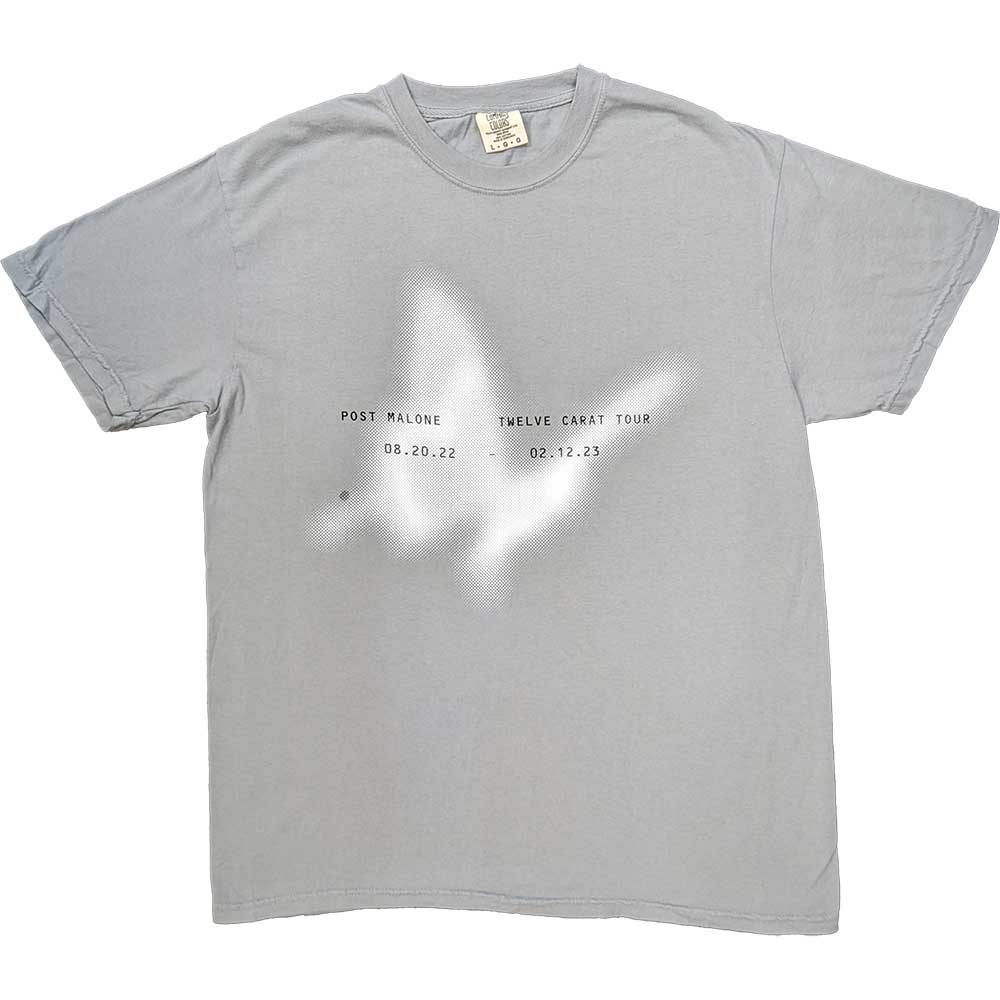 Post Malone Unisex T-Shirt: Butterfly (Ex-Tour) (Small)
