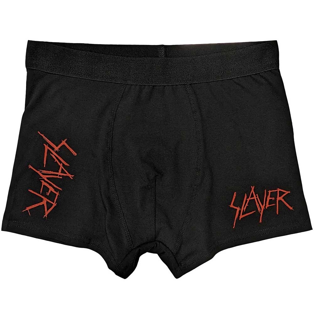 Slayer Unisex Boxers: Scratchy Logo (Medium)