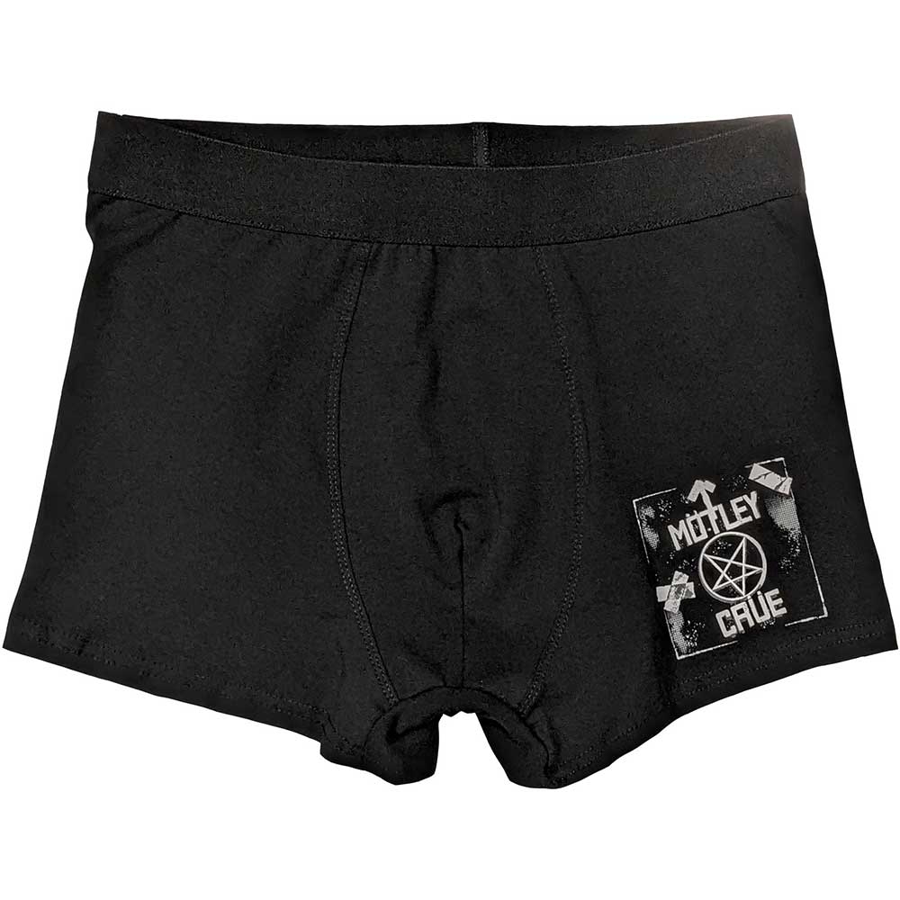 Motley Crue Unisex Boxers: Roadcase (Medium)