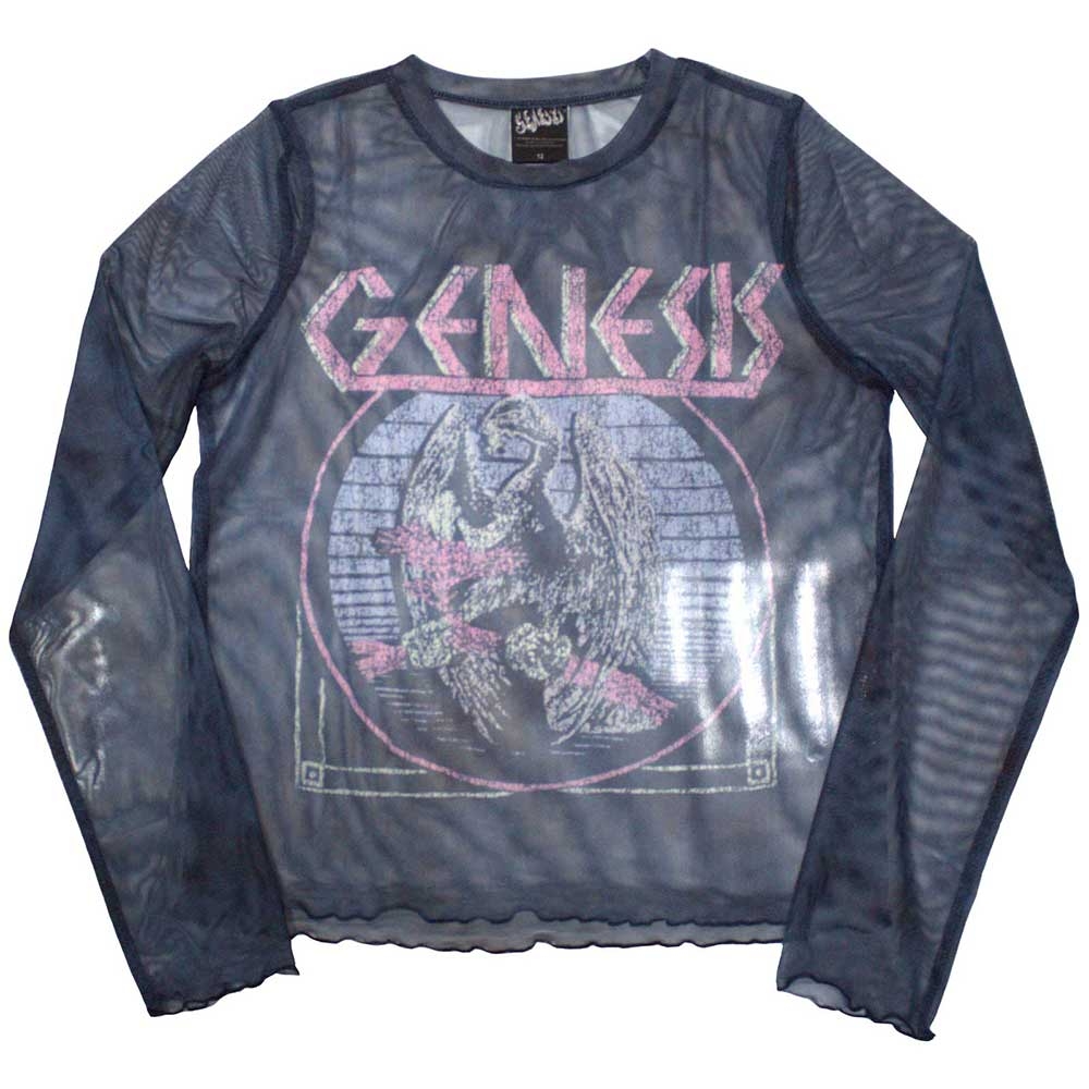 Genesis Ladies Long Sleeve T-Shirt: Bird Hand (Mesh) (Small)