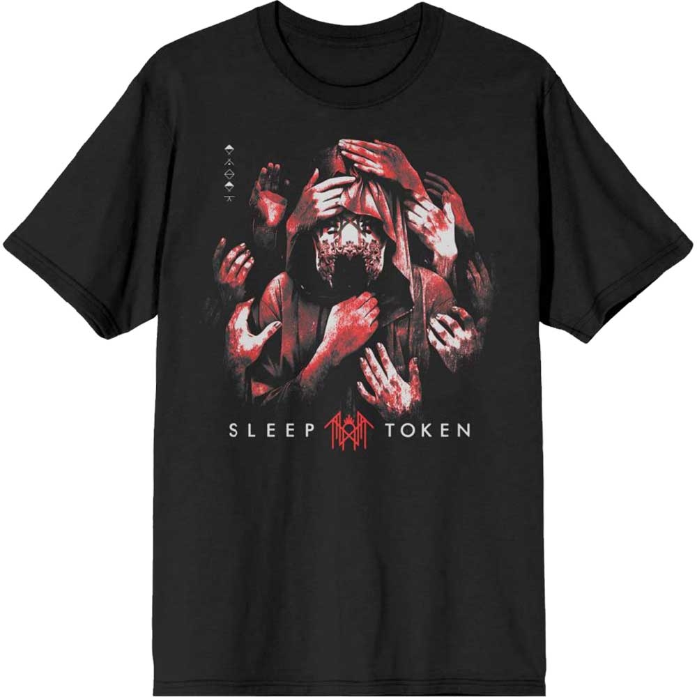 Sleep Token Unisex T-Shirt: Grabbing Hands (X-Large)