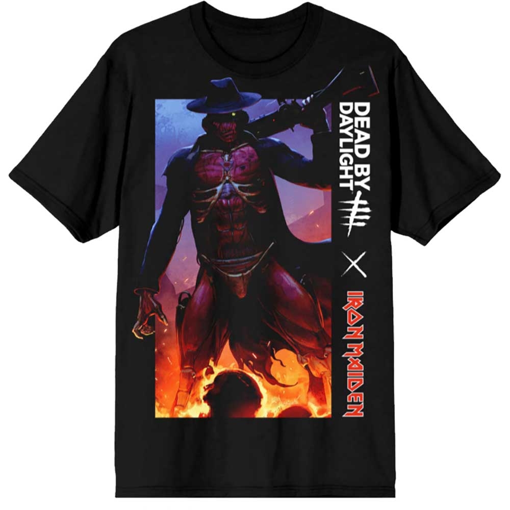 Iron Maiden Unisex T-Shirt: Dead By Daylight Gunslinger (X-Large)