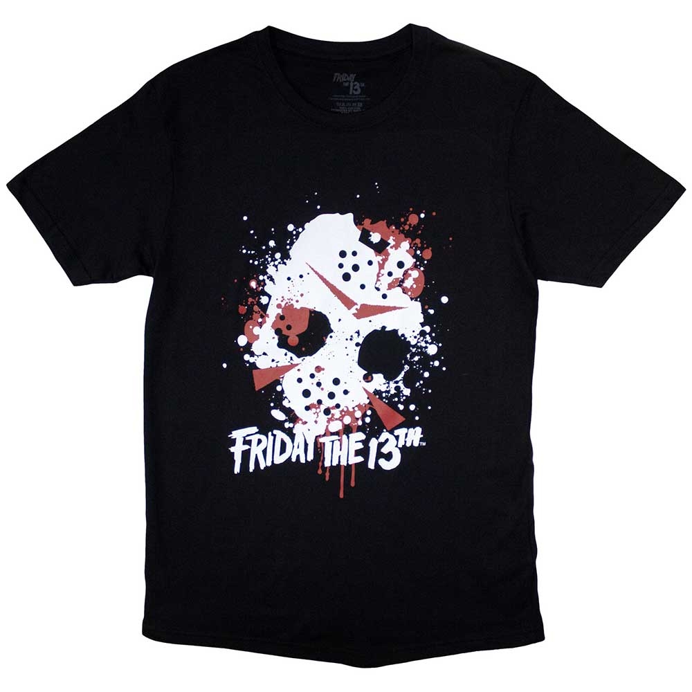 Friday the 13th Unisex T-Shirt: Jason Blood Splat (X-Large)