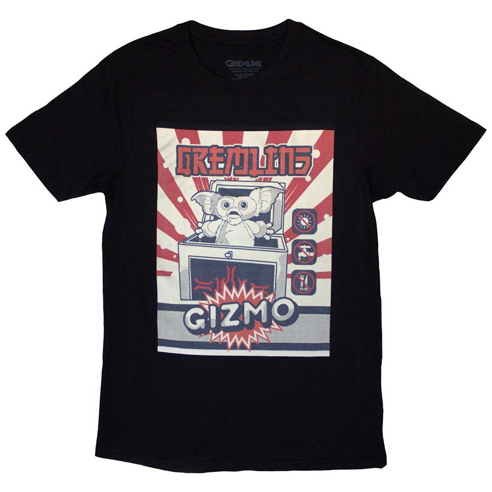 Gremlins Unisex T-Shirt: Gizmo Japanese Advert (Large)