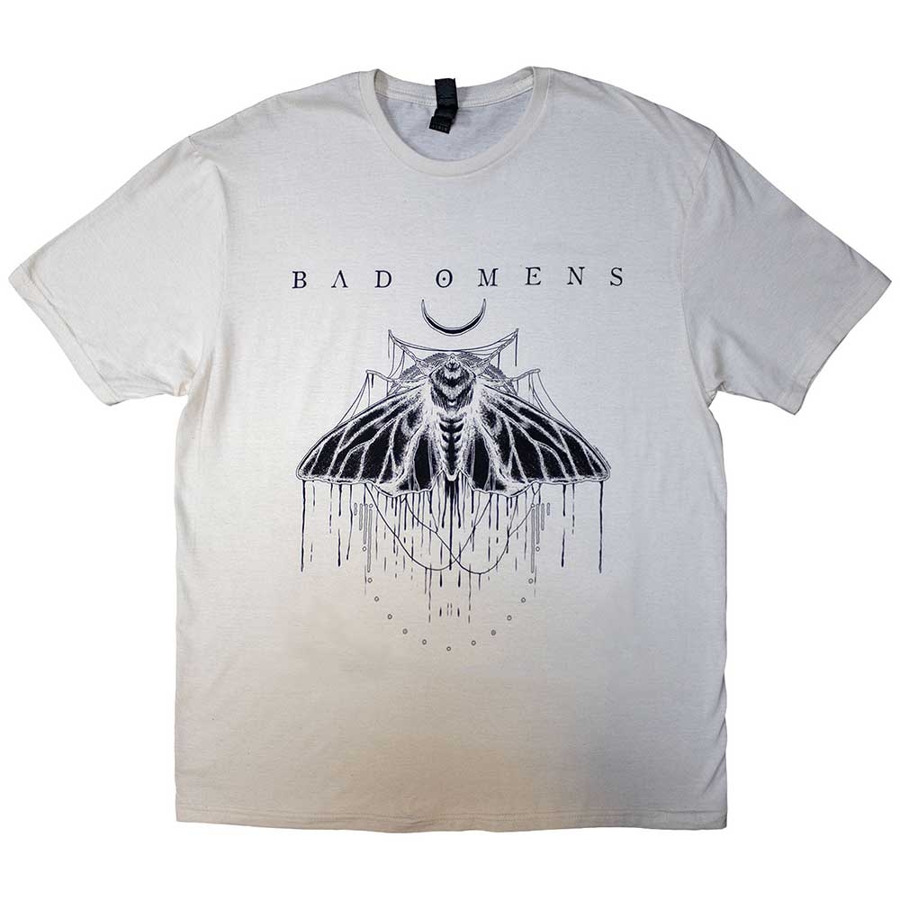 Bad Omens Unisex T-Shirt: Moth (Medium)