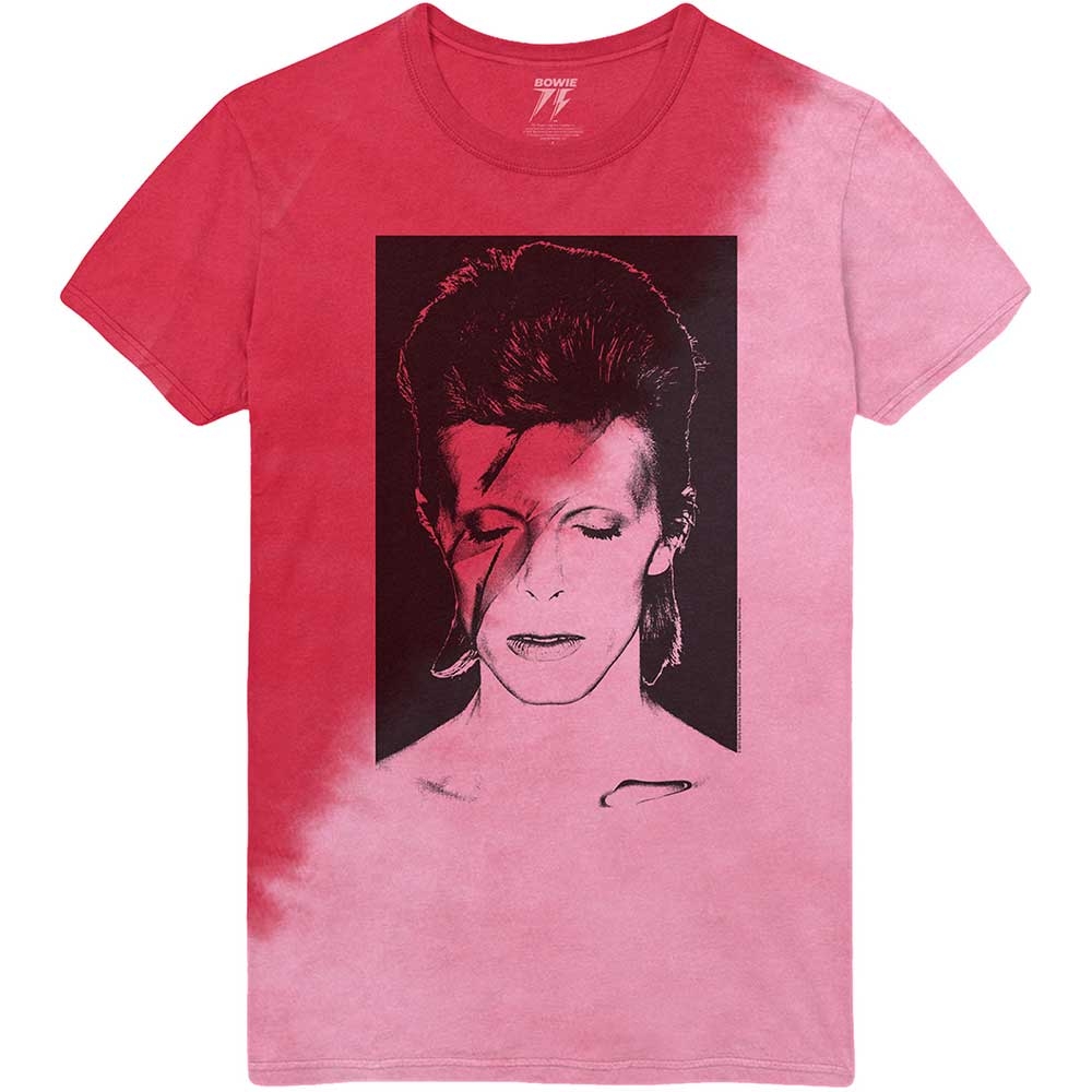David Bowie Unisex T-Shirt: Aladdin Sane (Wash Collection) (XX-Large)