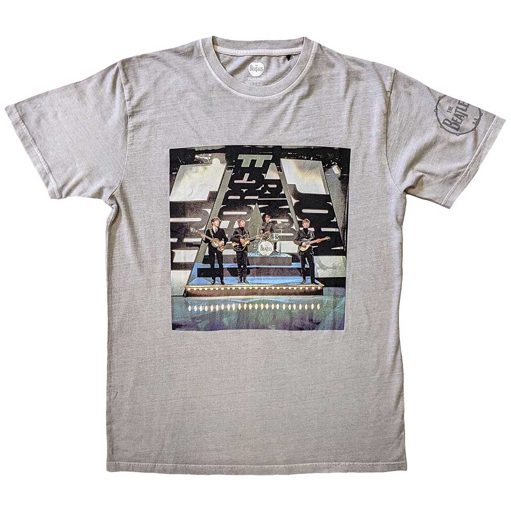 The Beatles Unisex T-Shirt: On Stage (Sleeve Print) (XX-Large)