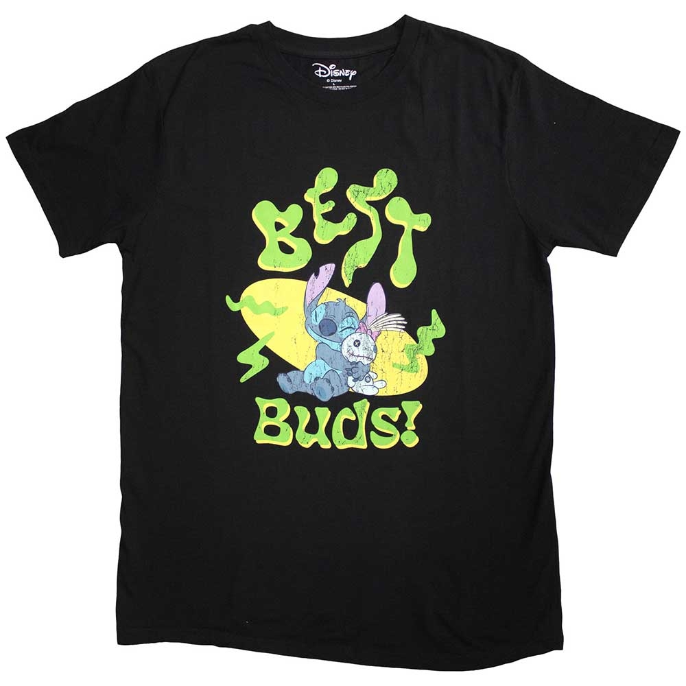 Lilo & Stitch Unisex T-Shirt: Stitch Best Buds (Small)