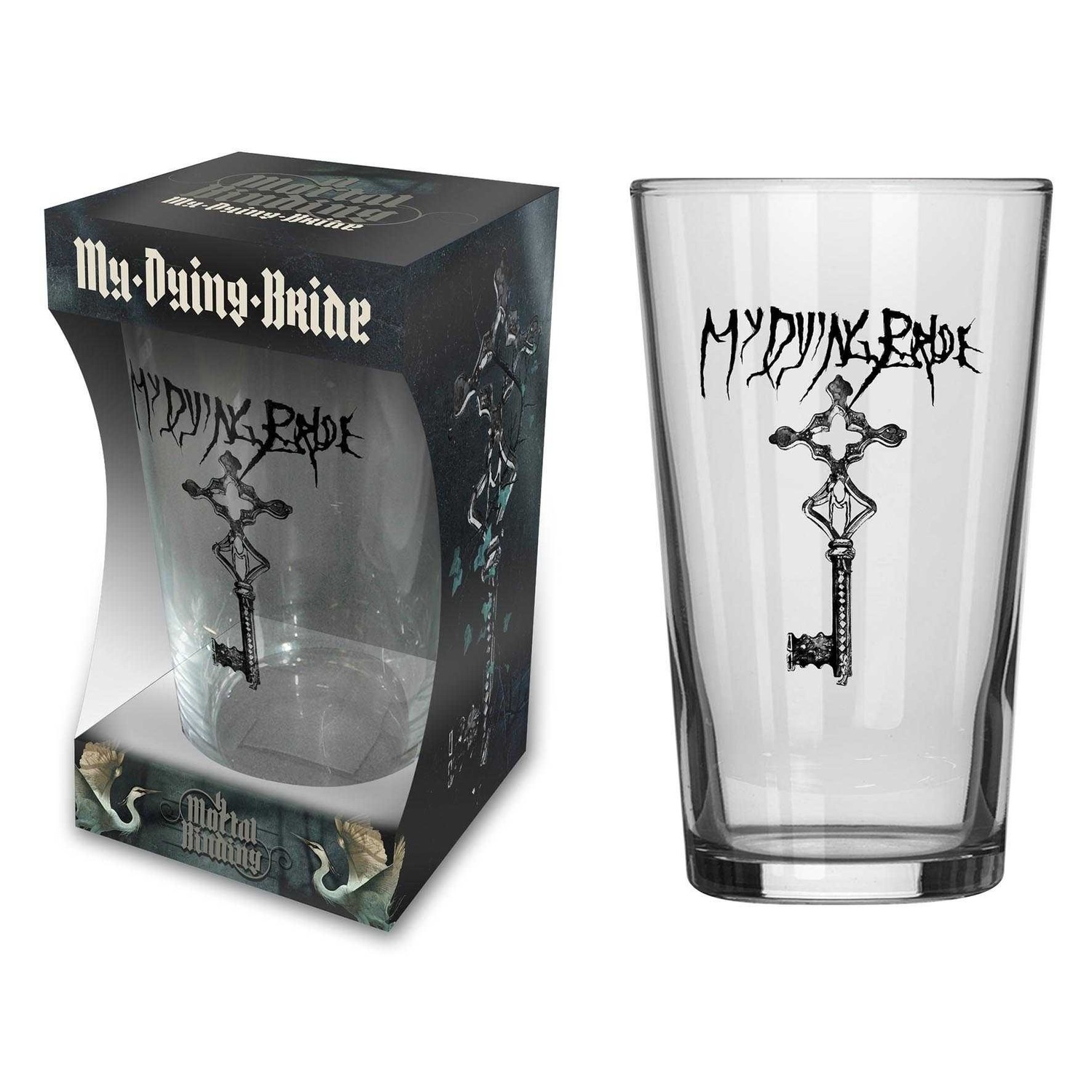 MY DYING BRIDE - A MORTAL BINDING - BEER GLASS (BOXED)