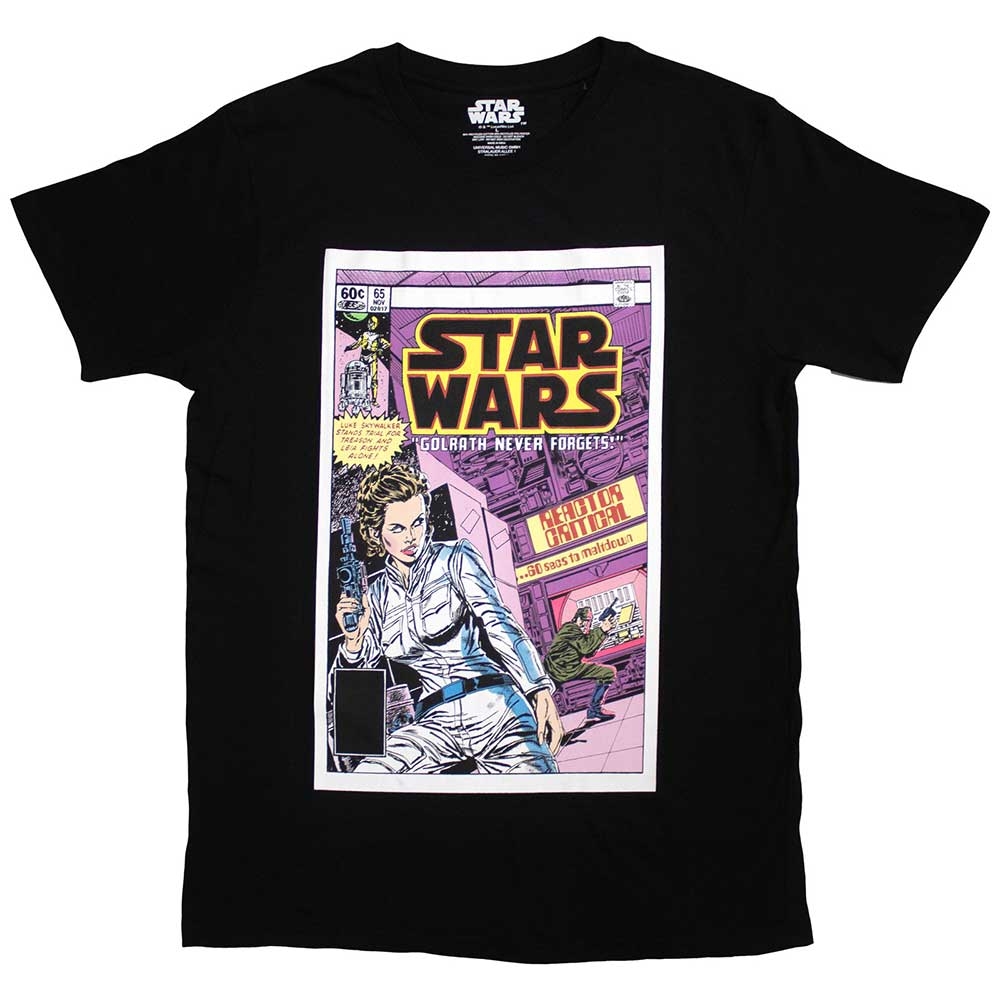 Star Wars Unisex T-Shirt: Golrath Never Forgets Comic Cover (Small)