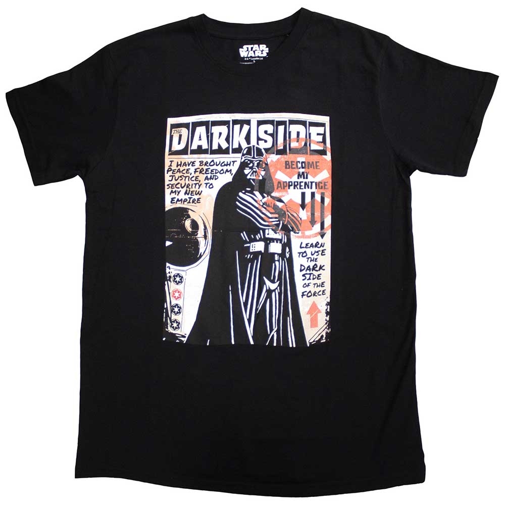 Star Wars Unisex T-Shirt: Learn The Darkside (Small)