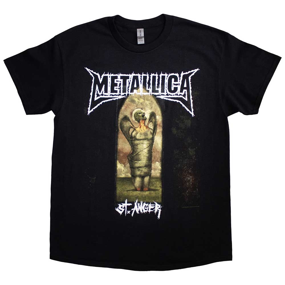 Metallica Unisex T-Shirt: St Anger Angel (Medium)
