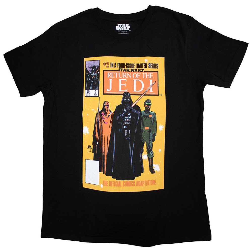 Star Wars Unisex T-Shirt: Return Of The Jedi Comic Cover (Small)