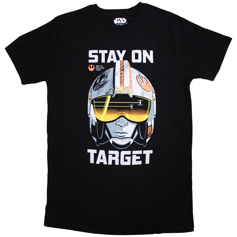 Star Wars Unisex T-Shirt: Stay On Target (Medium)