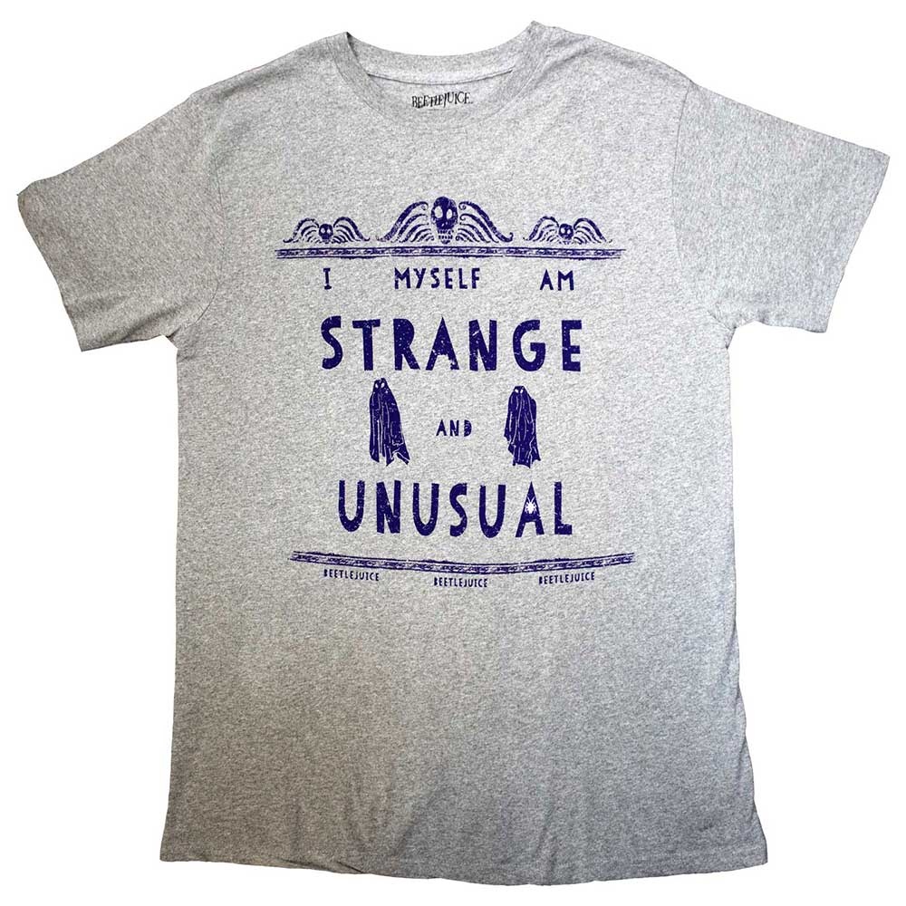 Beetlejuice Unisex T-Shirt: Strange & Unusual (Medium)