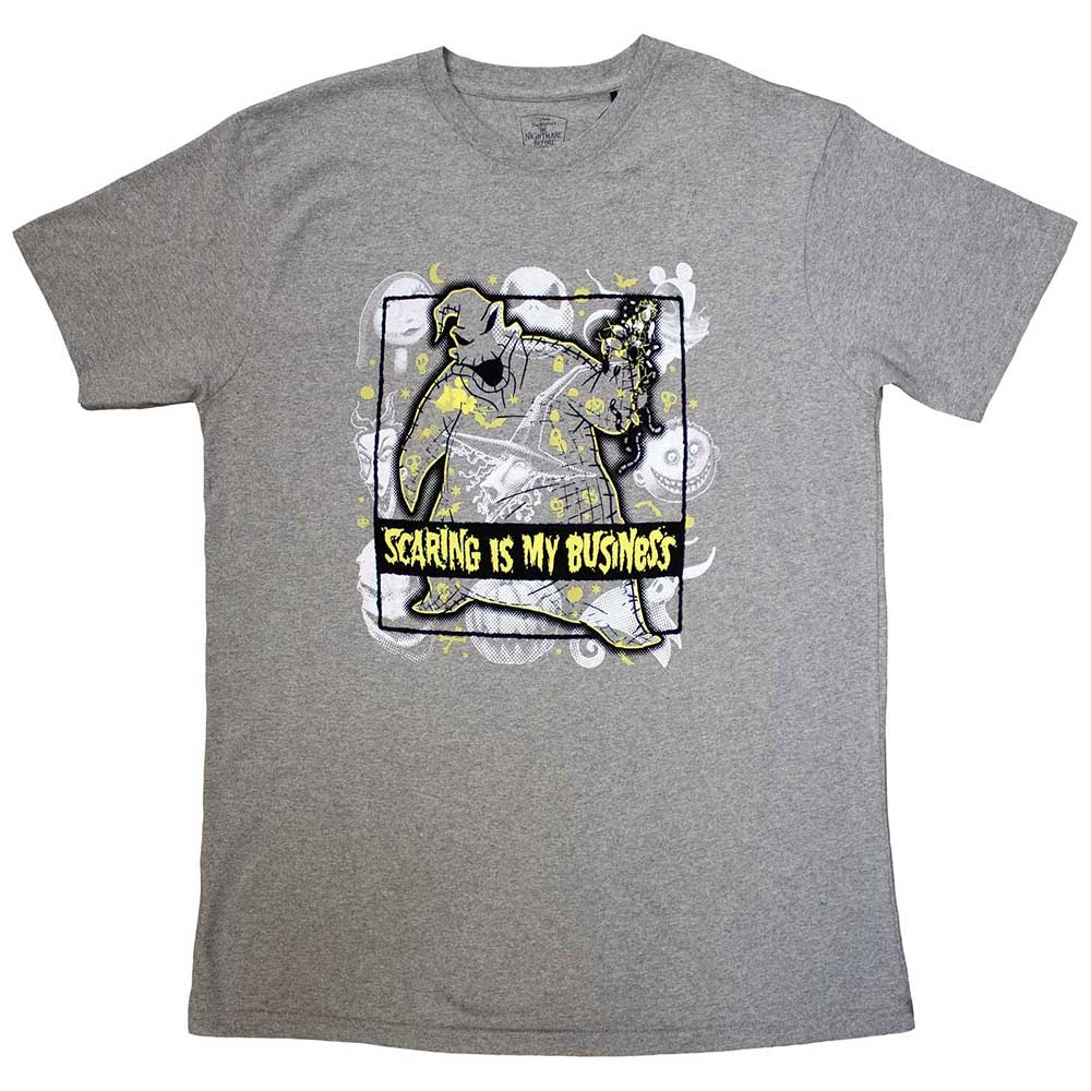 The Nightmare Before Christmas Unisex T-Shirt: Scaring Is My Business (Medium)