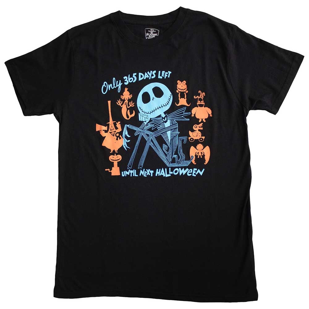 The Nightmare Before Christmas Unisex T-Shirt: 365 Days (X-Large)